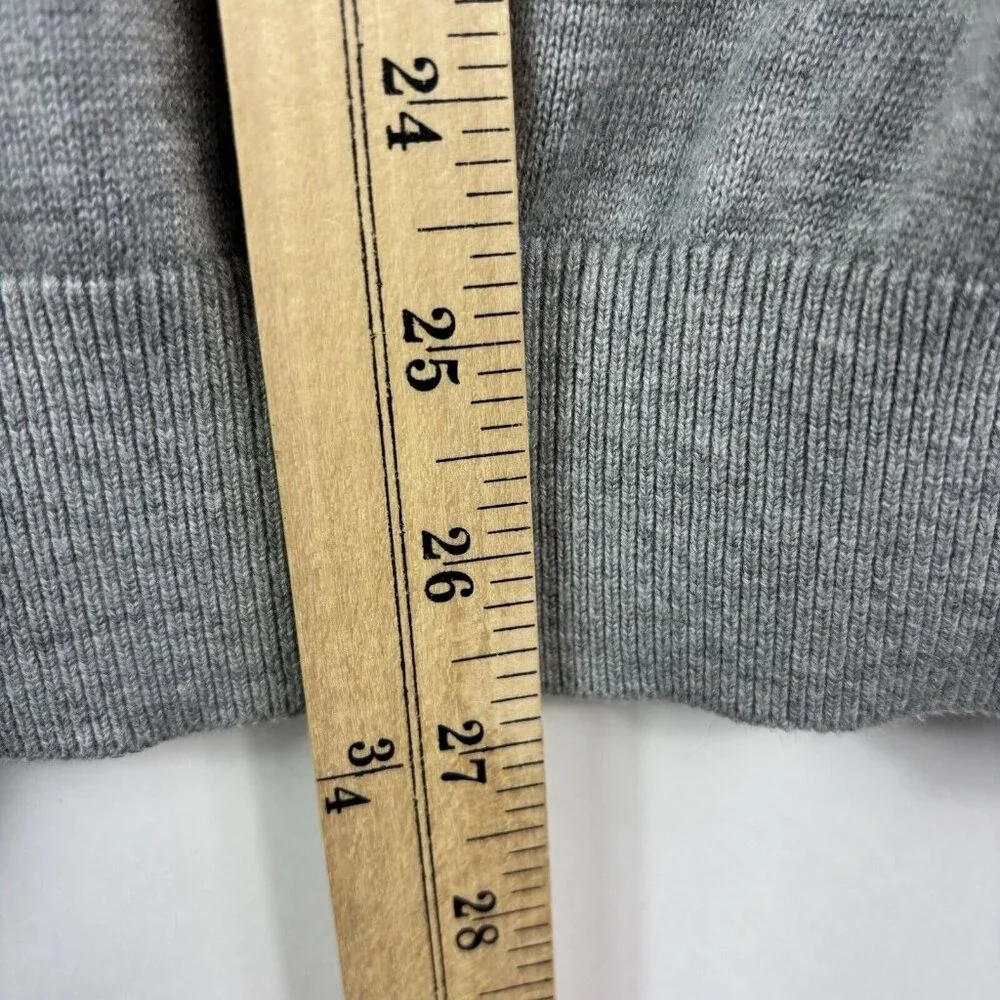 Greg Norman Mens Sweater Vest M Gray blue Golf Argyle Spring Preppy Academia - Picture 7 of 9